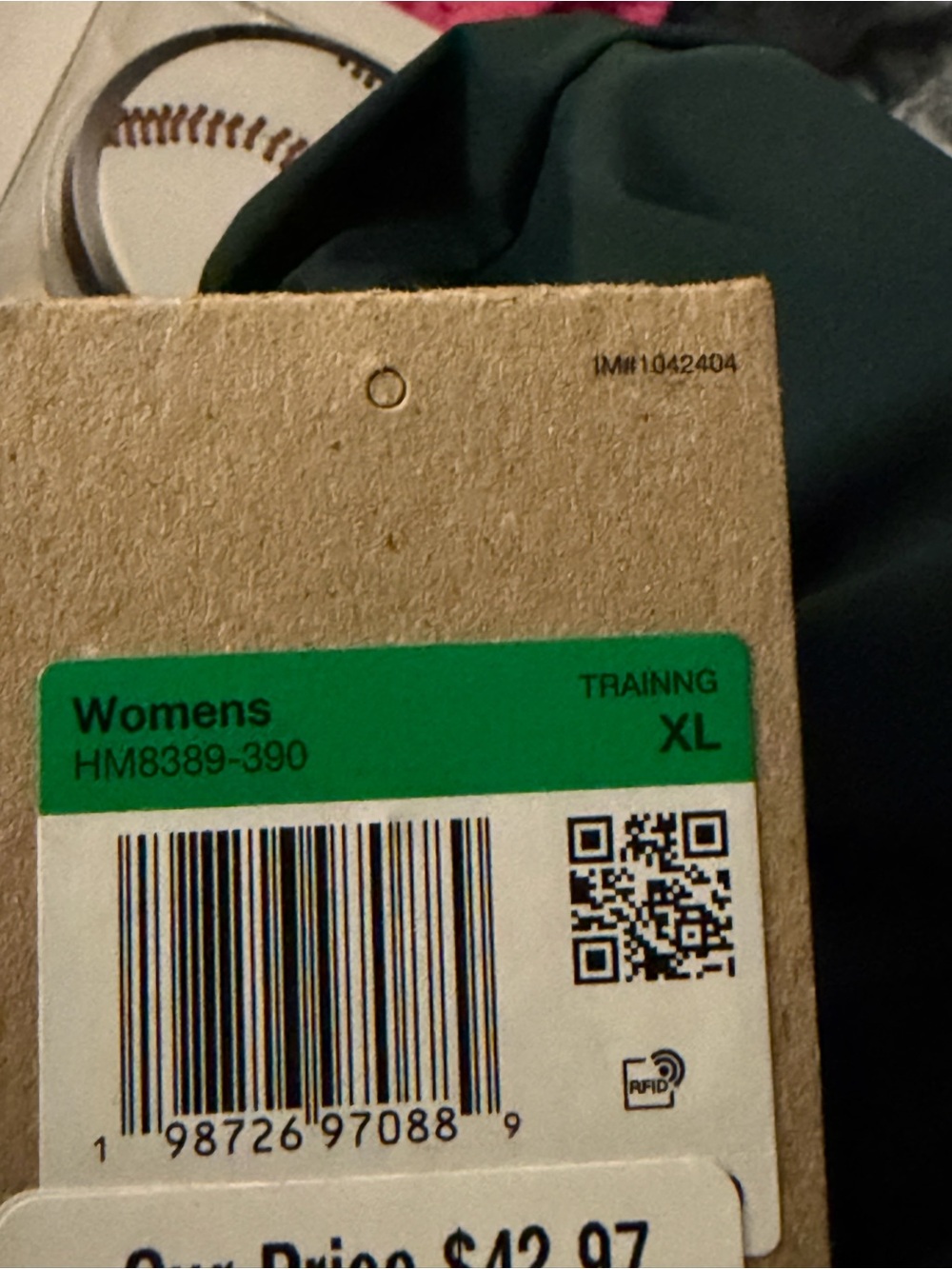 NWT Nike 24.7 High-Rise Wide-Leg Women’s Pants Green Sz XL $110 - Picture 8 of 8
